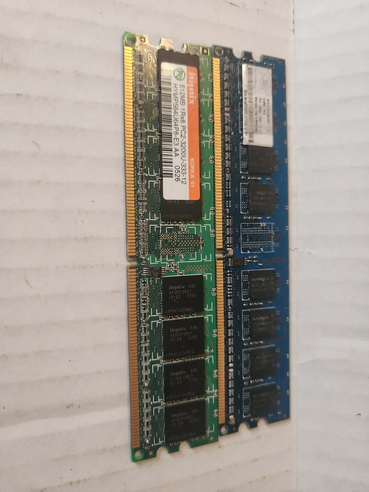 Crucial PC2-5300 – 8GB Kit = (4 x 2GB) DIMM DDR & DDR2 RAM – MIXED LOT – 240 Pin