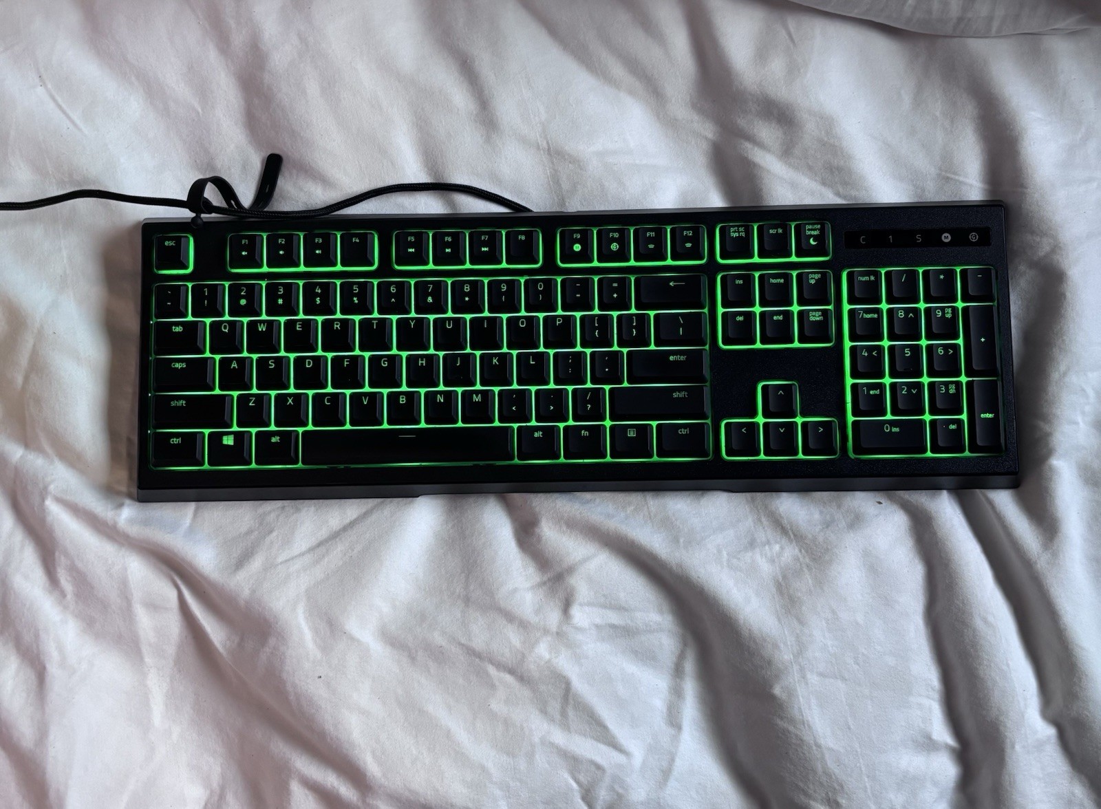 Razer Ornata Chroma Gaming Keyboard Wired USB Illuminated RGB Full-Size Black