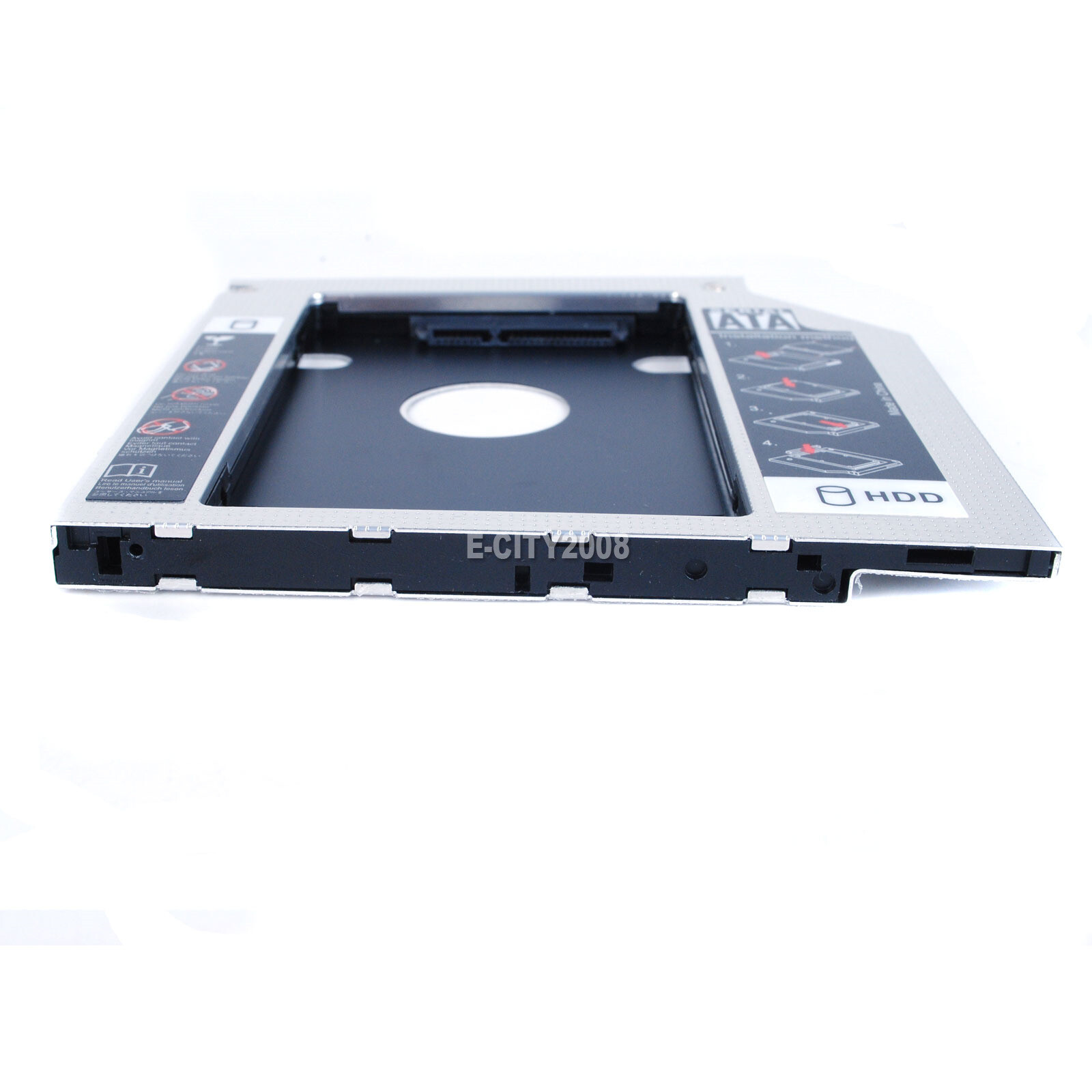 SATA 2nd HDD SSD HD Hard Drive Caddy For DELL Latitude E6400 E6500 E6410 E6510