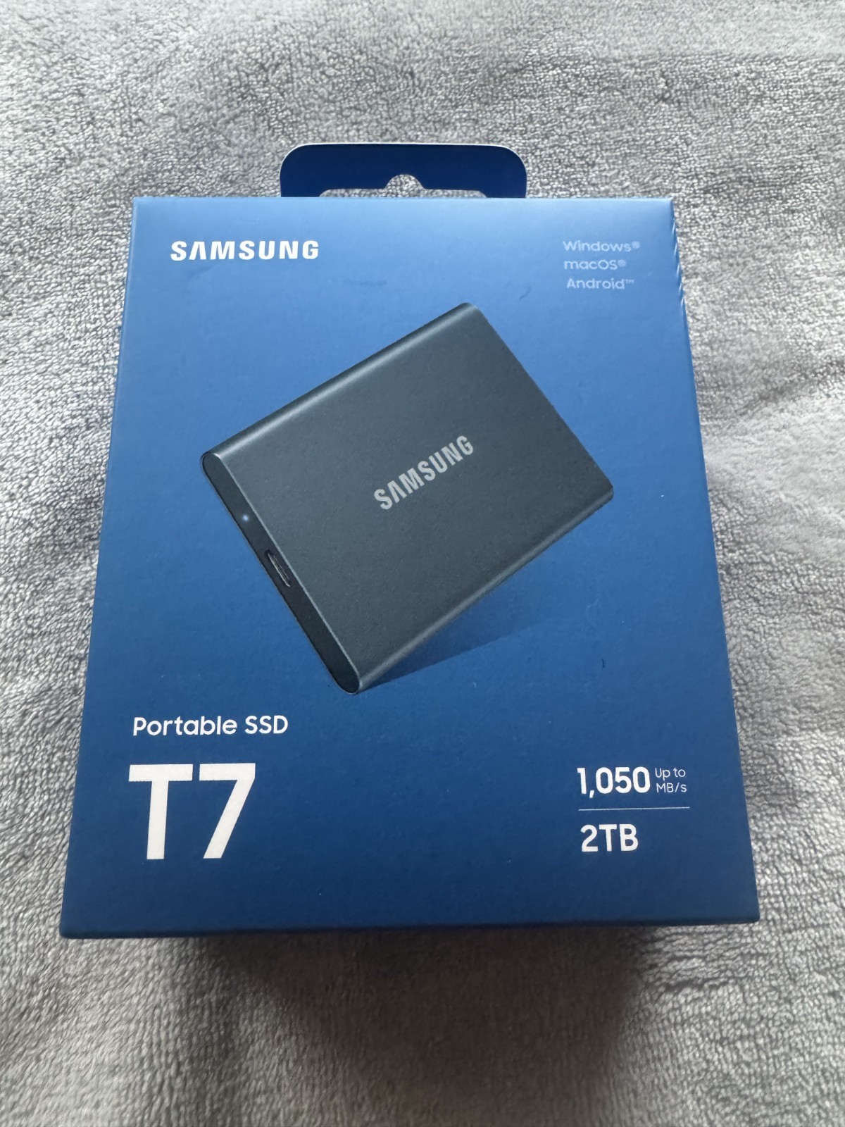Samsung T7 Portable SSD 2TB USB 3.2 Gen 2