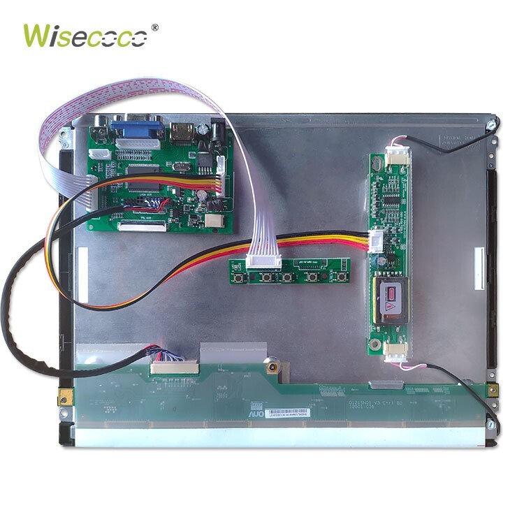 12.1″ Lcd Display 800* 600 Screen HDMI VGA Driver Board Panel DIY KIT 400cd/m²