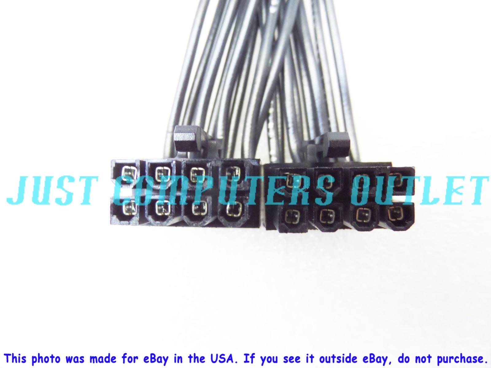 🔥 (11mm Tall) Low Profile 90° Dual Inverted 8-Pin PCI-E GPU Y Cable Extension