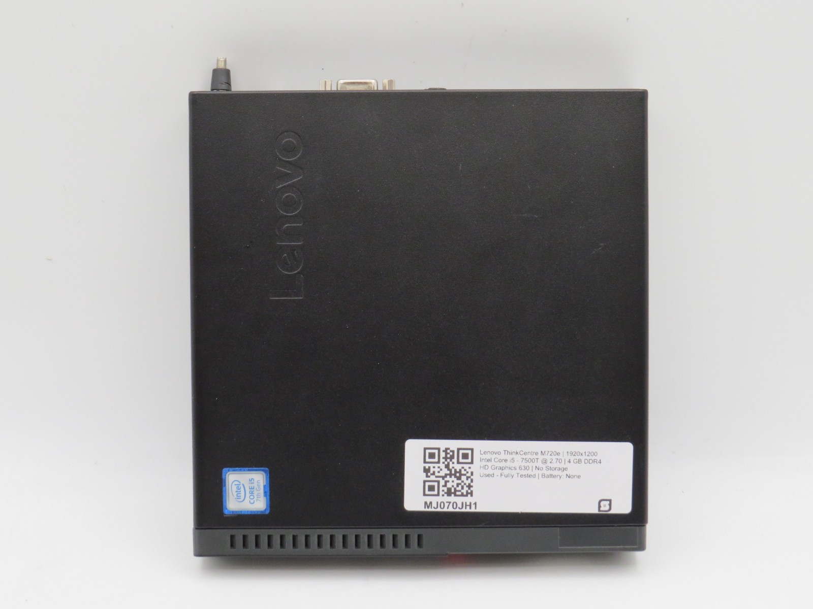 Lenovo Thinkcentre M720e i5-7500T @ 2.7GHz 4GB DDR4 No HD/OS/AC