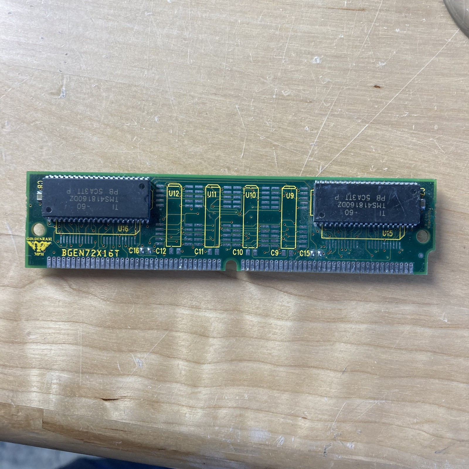Golden Ram MPM BGEN72X16T Memory Vintage DRAM 8MB