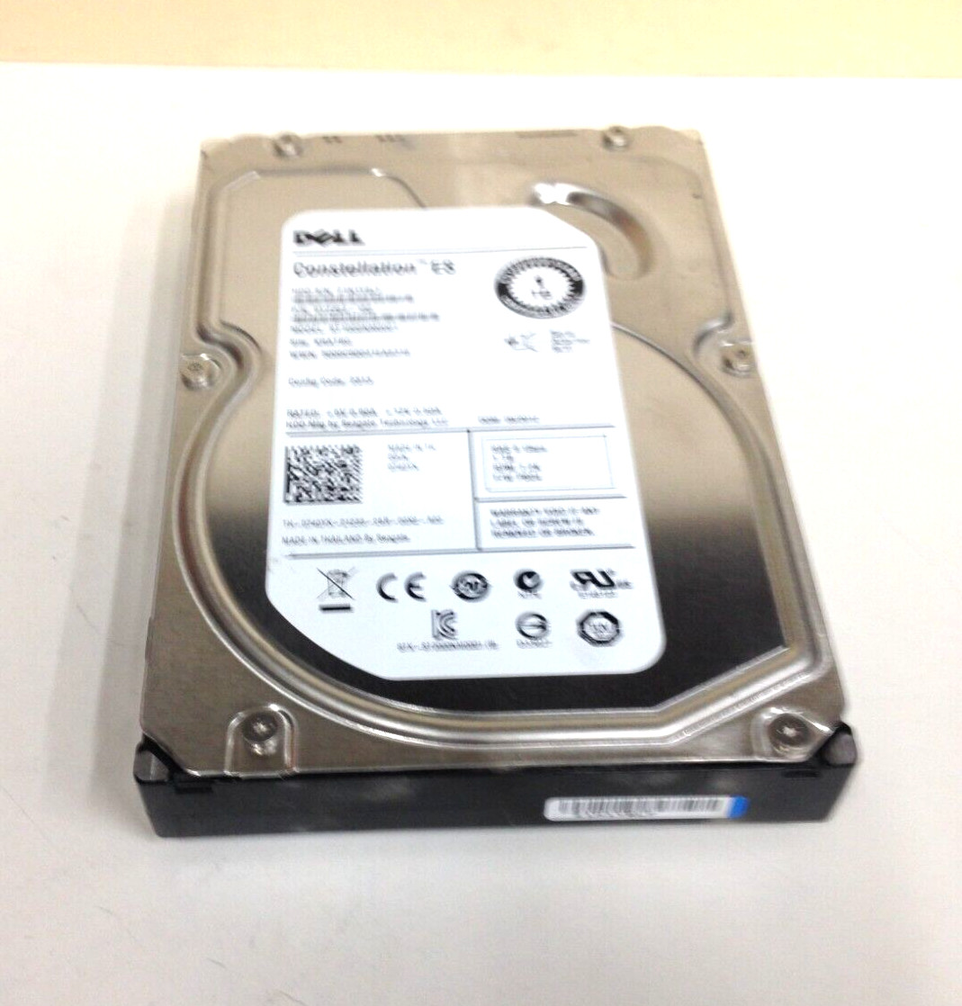 DELL 1TB 7.2K 6G 3.5IN SAS HDD ST1000NM0001 9YZ264-150 TESTED