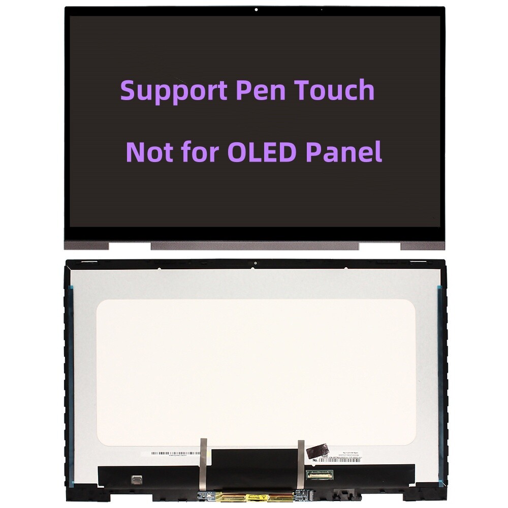 FHD IPS LCD Touch Screen Assembly w/Bezel For HP Envy X360 15Z-EU000 15-EU1073CL