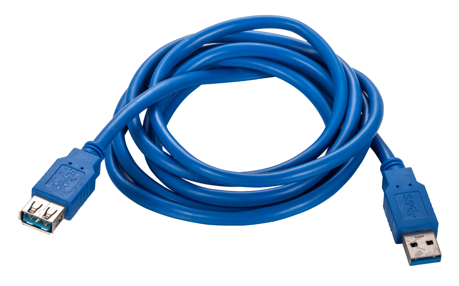 USB 3.0 Extension Cable Blue AM to AF Super Speed EXT Cord 3-15ft Multi-Pack LOT