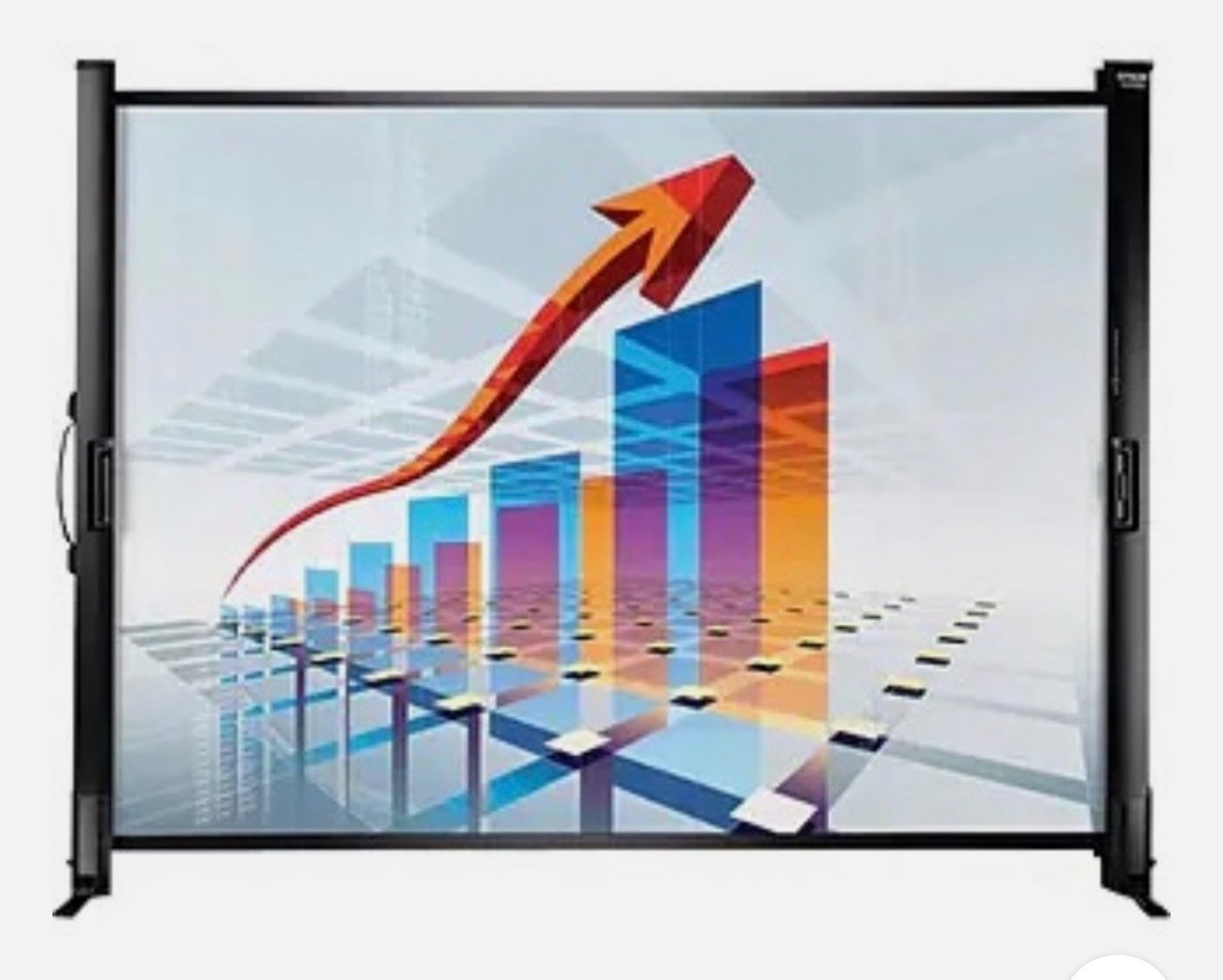 Epson Projector Screen for presentations – portable