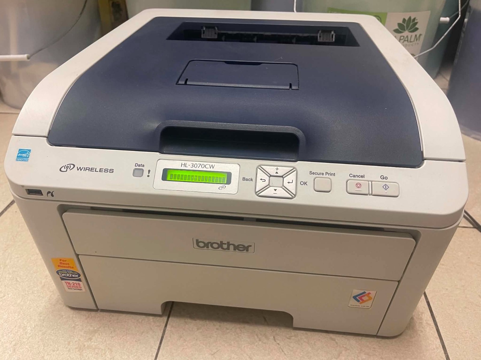 Brother HL-3070CW Color Laser Printer – USED – NEW SUPPLIES INCLUDED!