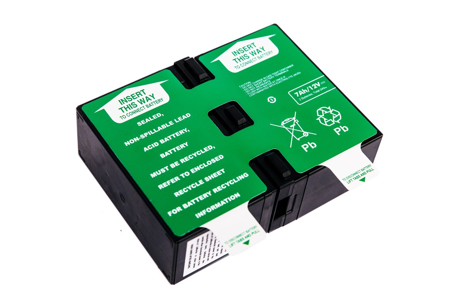 APCRBC123-UPC Replacement Battery for APCRBC123 for APC UPS®: BX1300G, BR1000G