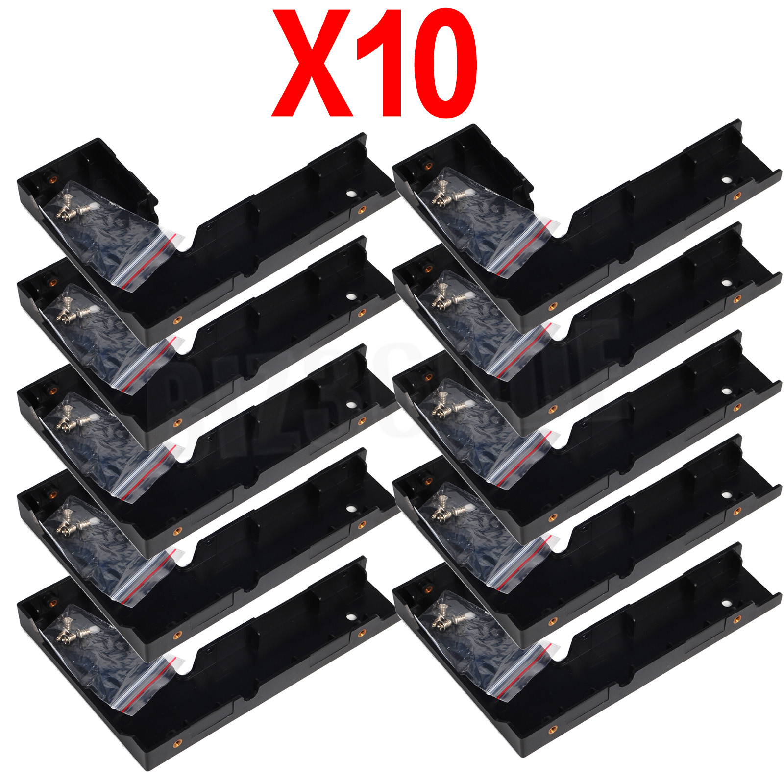 10Pcs 2.5″ SSD to 3.5″ transform Tray Caddy for Dell F238F/KG1CH/HP 651314-001