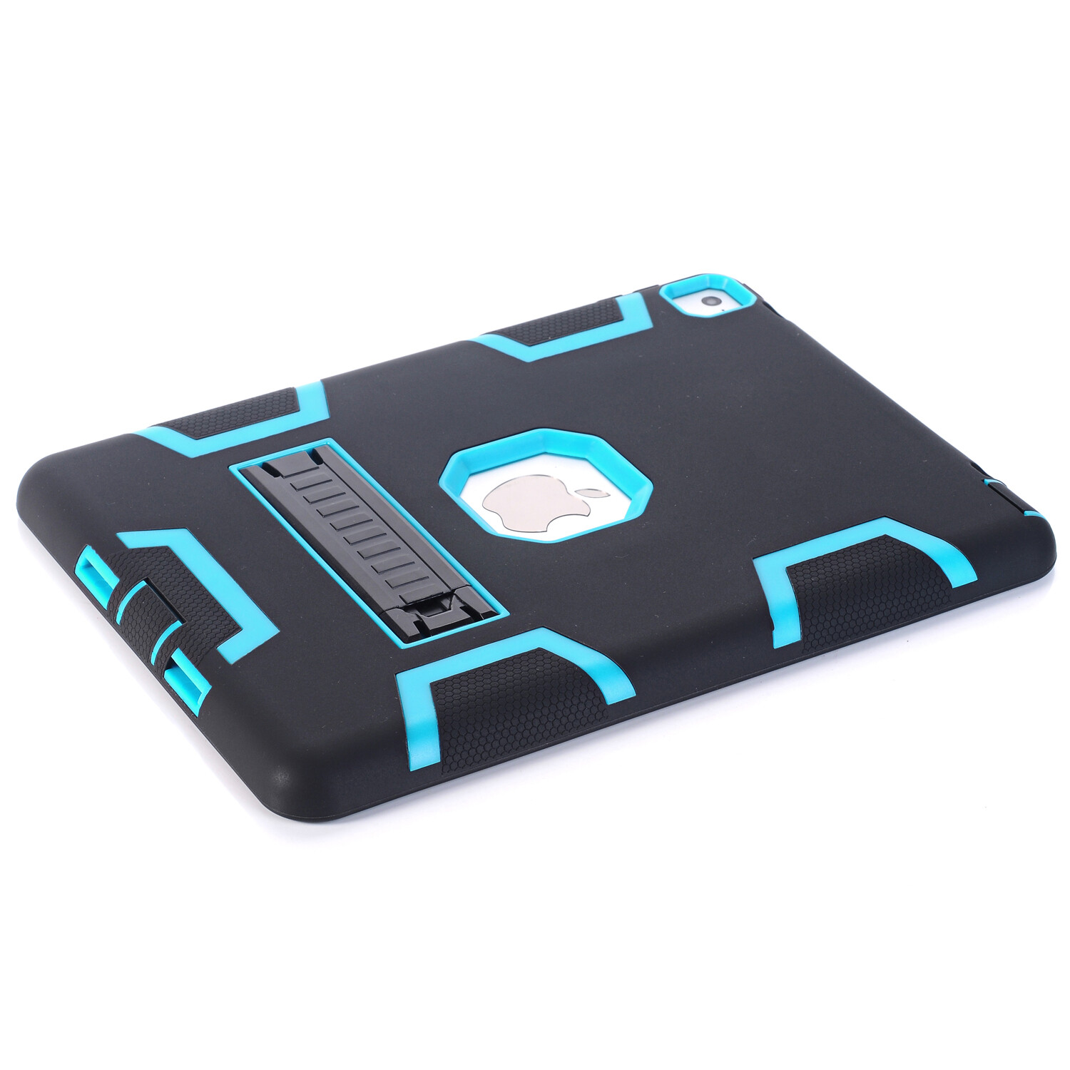 For iPad Air 2/1st Gen 9.7″ Case Hybrid Rugged Shockproof Heavy Duty Stand Cover
