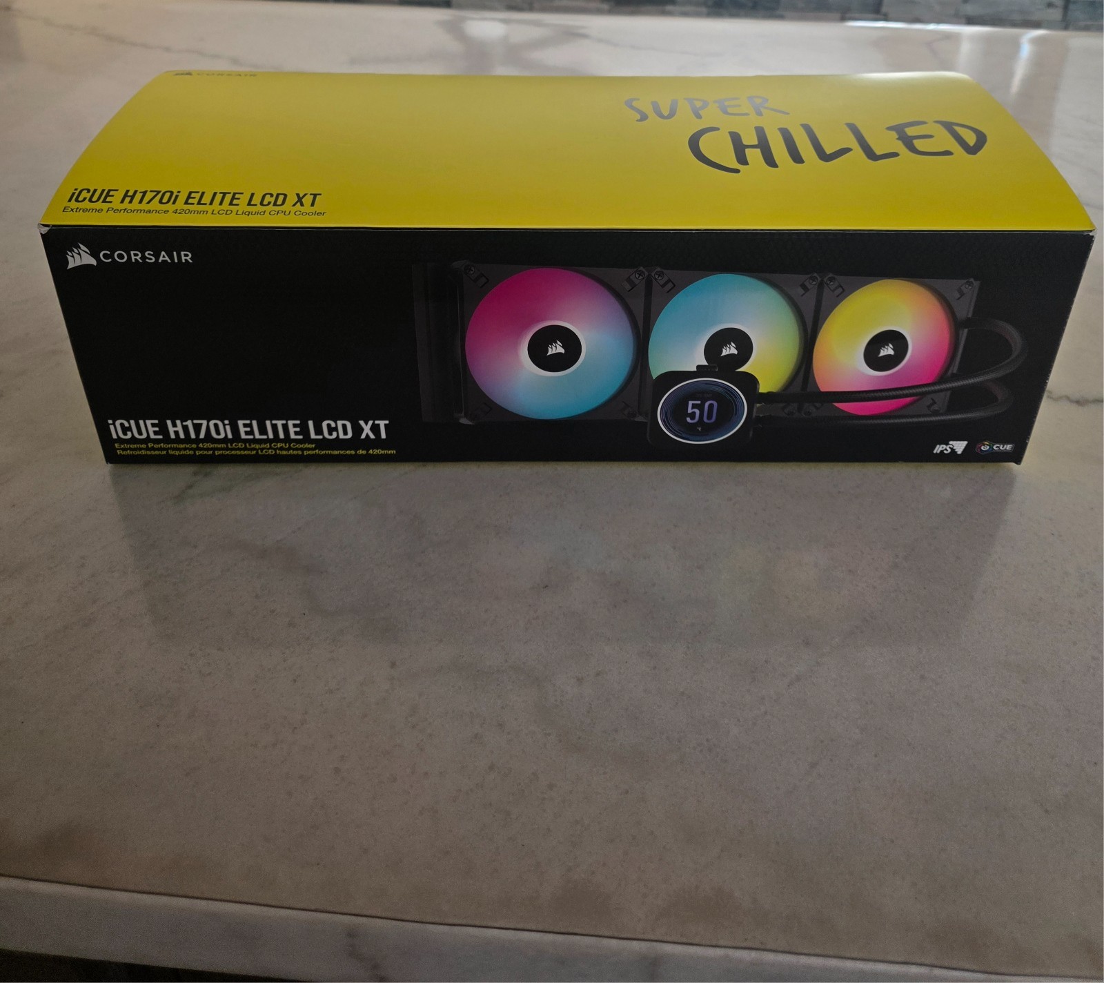 Corsair iCUE H170i ELITE LCD XT 420mm Liquid CPU Cooler RGB LCD – Fast Ship!