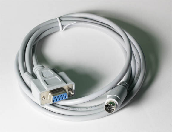 C2G 25041 DB9 Female To 8-Pin Mini-DIN Serial RS232 Male Adapter Cable