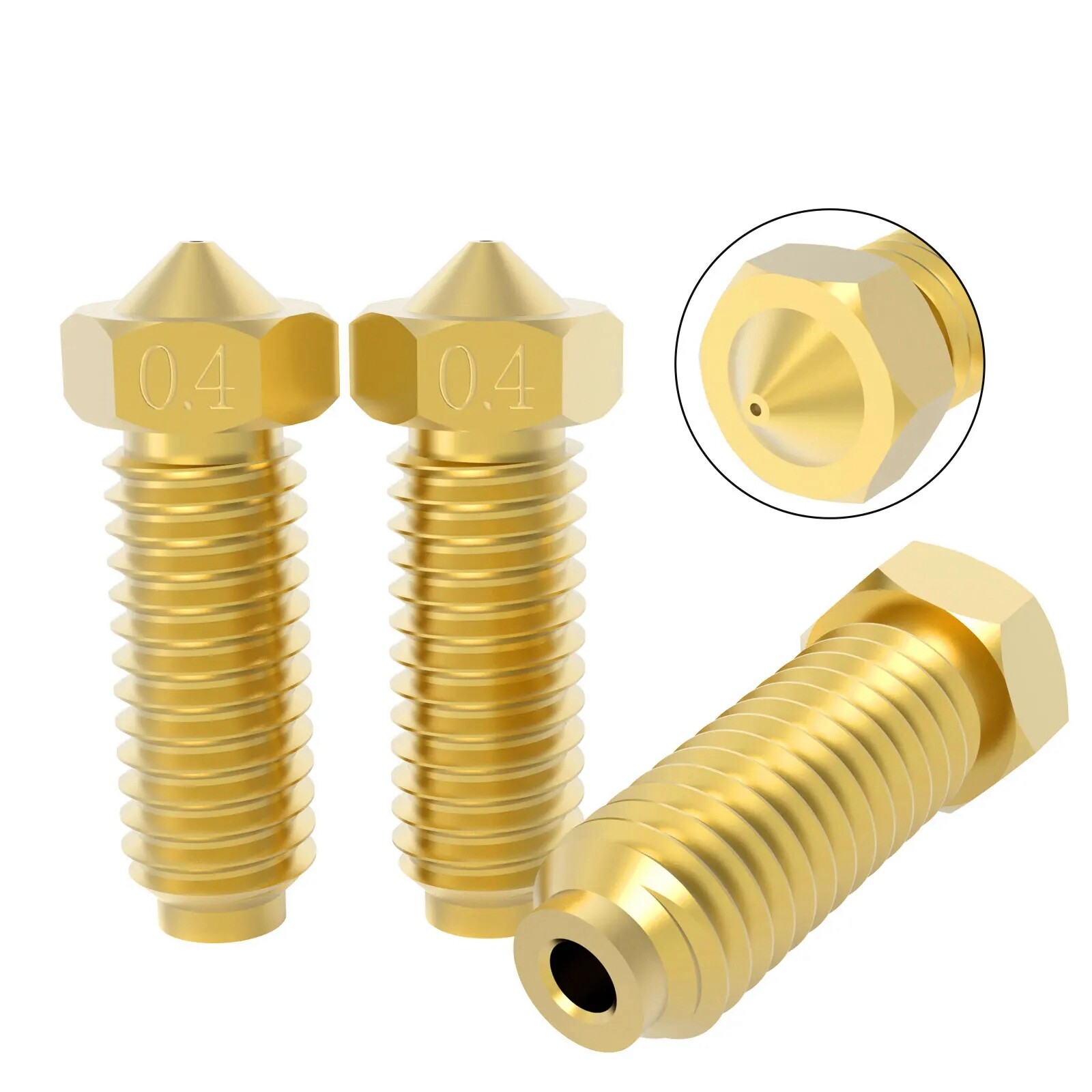 24V 60W Hotend Kit For Anycubic Kobra 2 3D Printer Print Head 0.4mm Brass Nozzle
