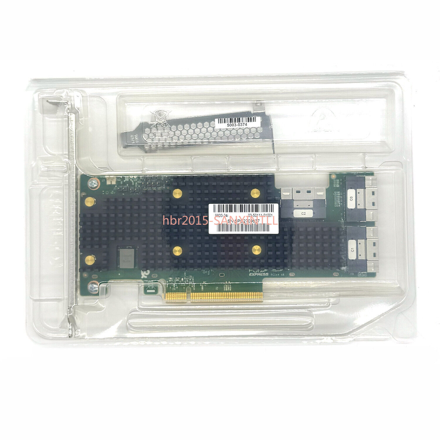 Broadcom eHBA 9600-24i 24 Int. Ports PCIe SAS/SATA/NVMe Tri-Mode Storage Adapter