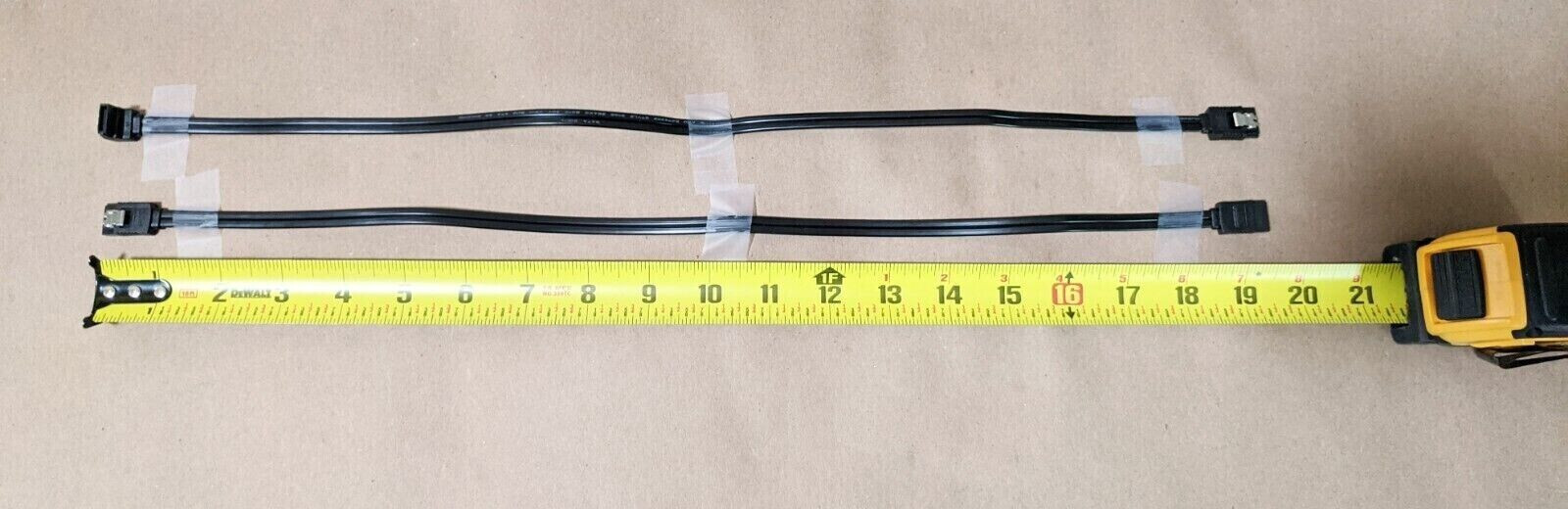 Lot 200 pcs: NEW 19″ Gigabyte SATA 3.0 6Gb/s 90 degree/Straight PC Data Cables