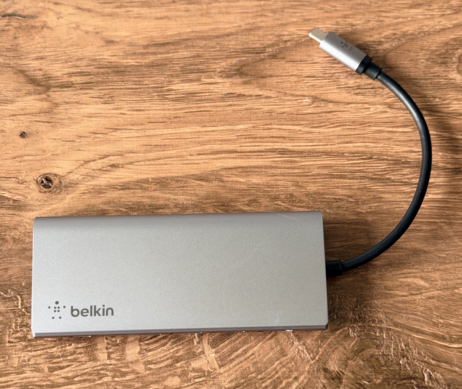 Belkin USB-C Multimedia Hub F4U092 HDMI USB 3.0 SD Card Ethernet PD Adapter