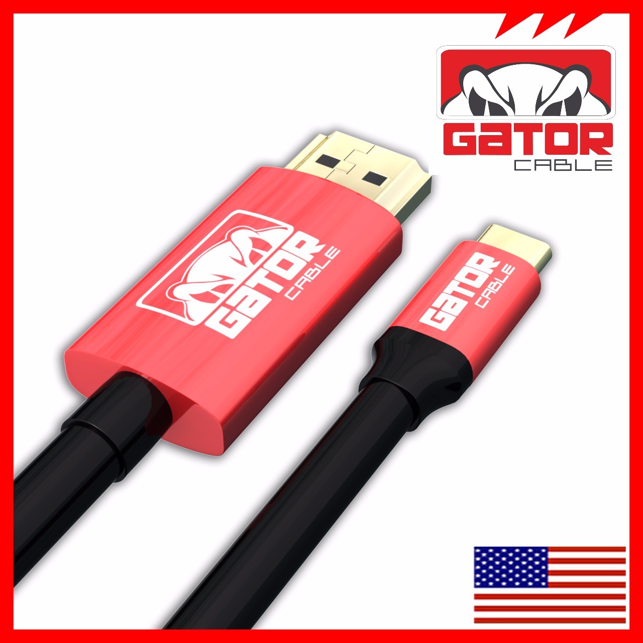 USB-C to HDMI Cable Adapter HDTV 4K 60Hz for Samsung MacBook Android iPhone