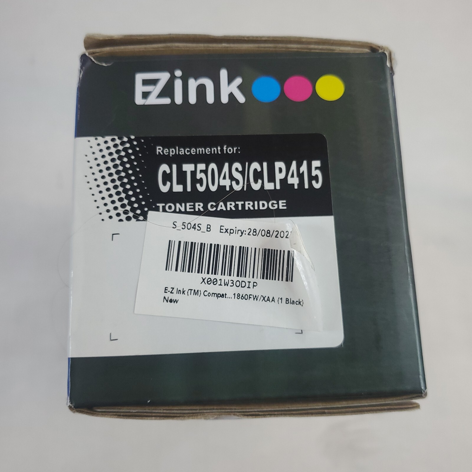 E-Z Ink Compatible Ink Toner Cartridge Replacement CLT504S CLP415 CLX-4195 BLACK