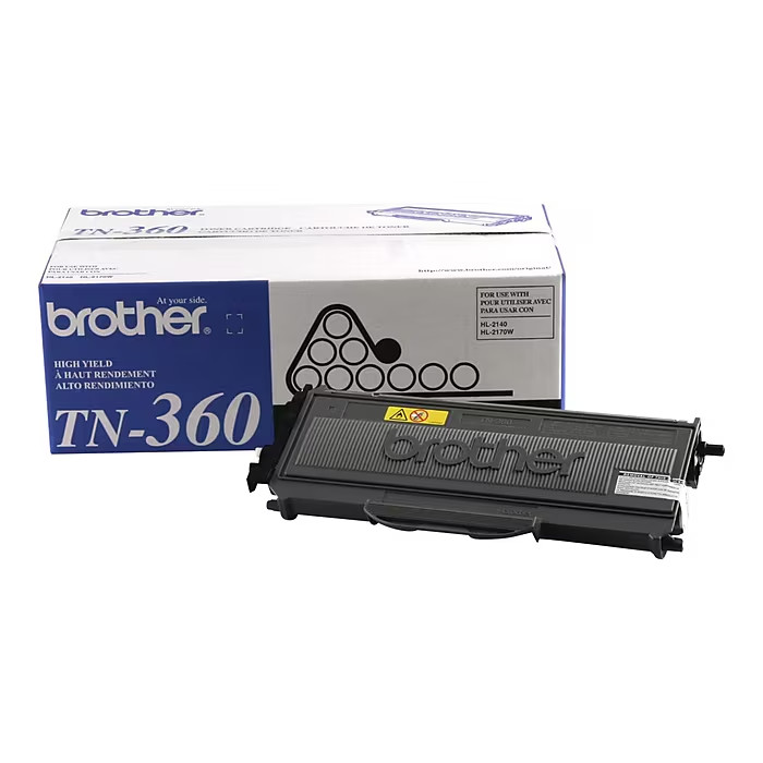 Brother Genuine High Yield Toner Cartridge, Black Toner, Page Yield Up To 2,600