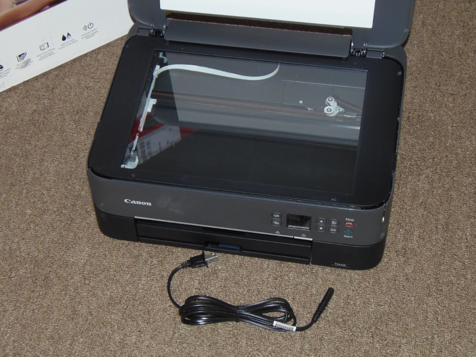 Canon Pixma TS6420 Color Inkjet Printer Copy Scan All-in-One Wireless READ