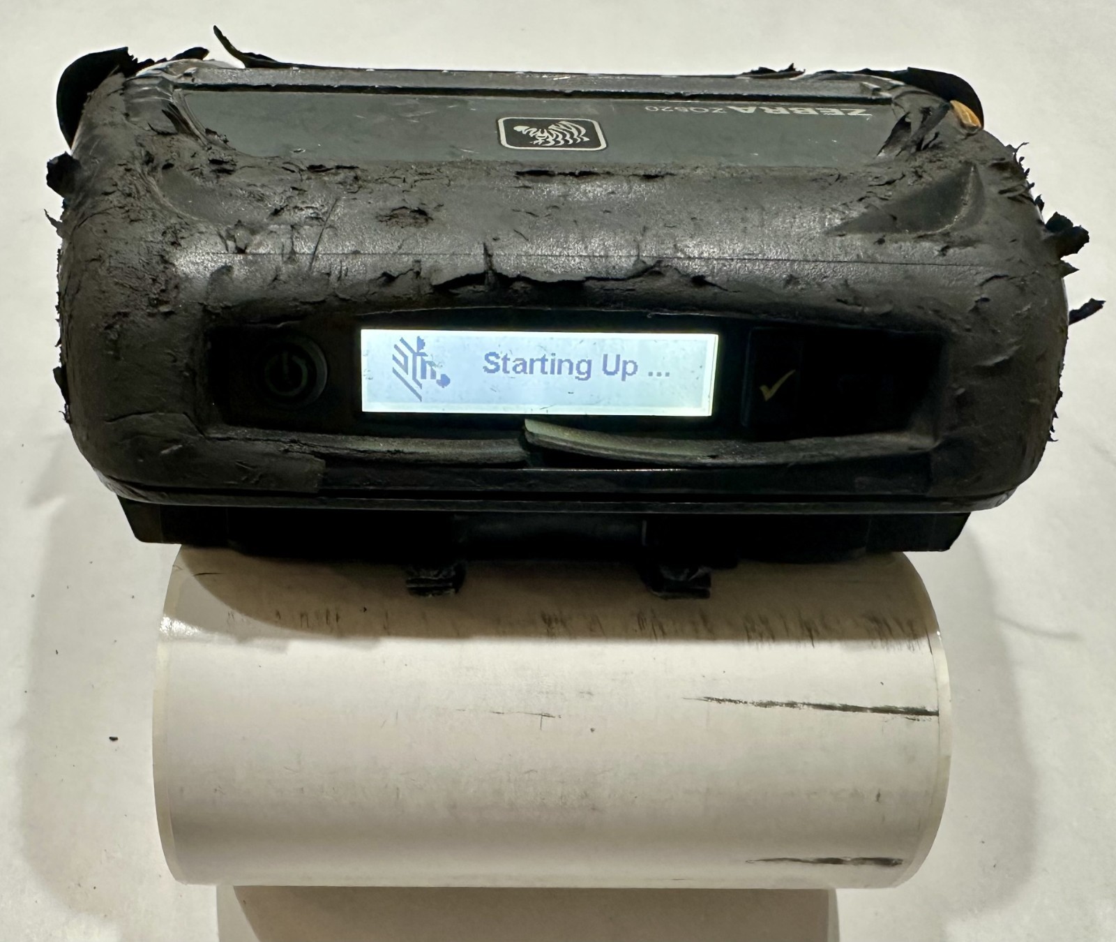 Zebra ZQ520 Mobile Bluetooth Thermal Printer – Works, No Battery Included