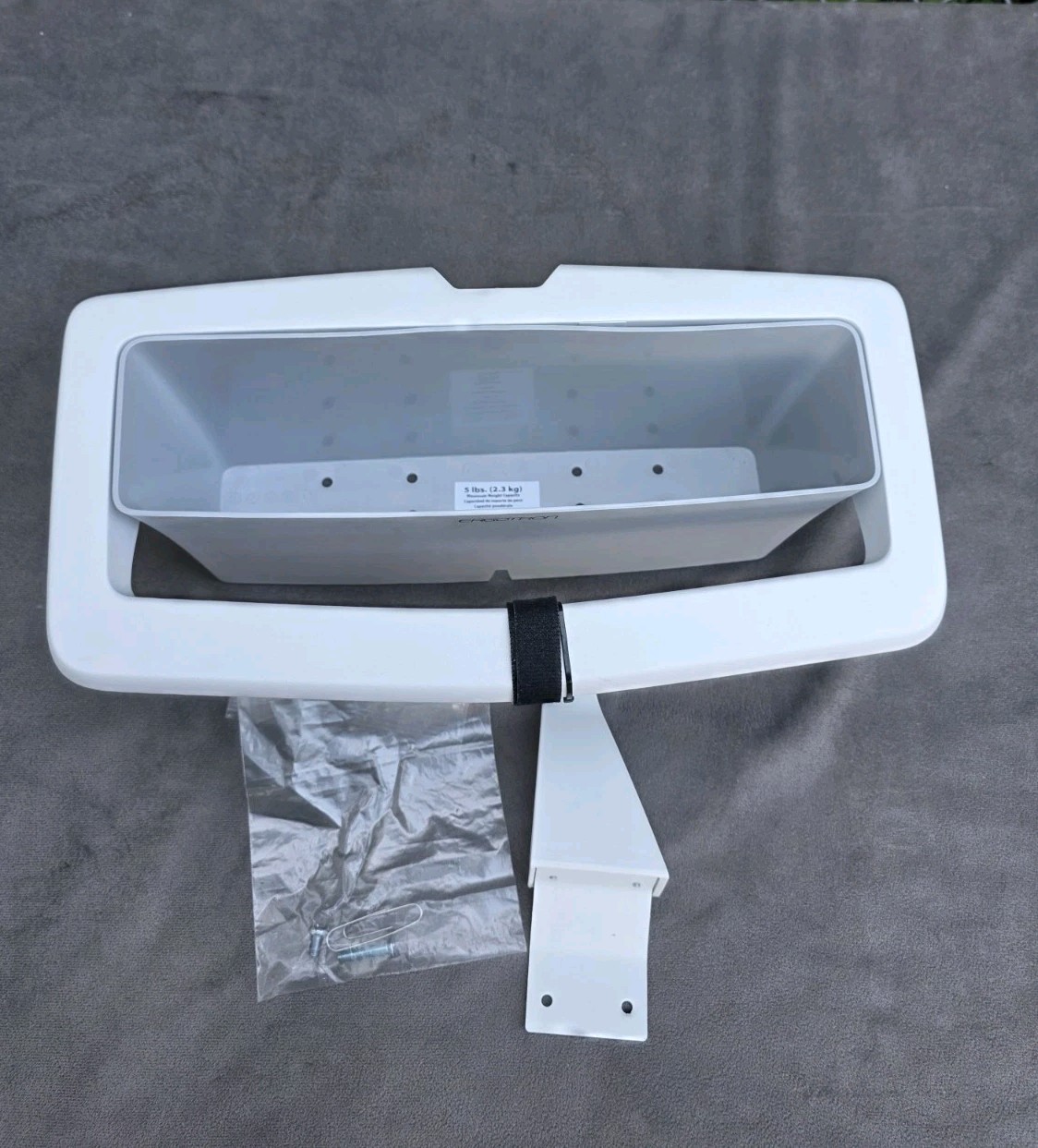 Ergotron 97-545 Basket and Handle Kit White