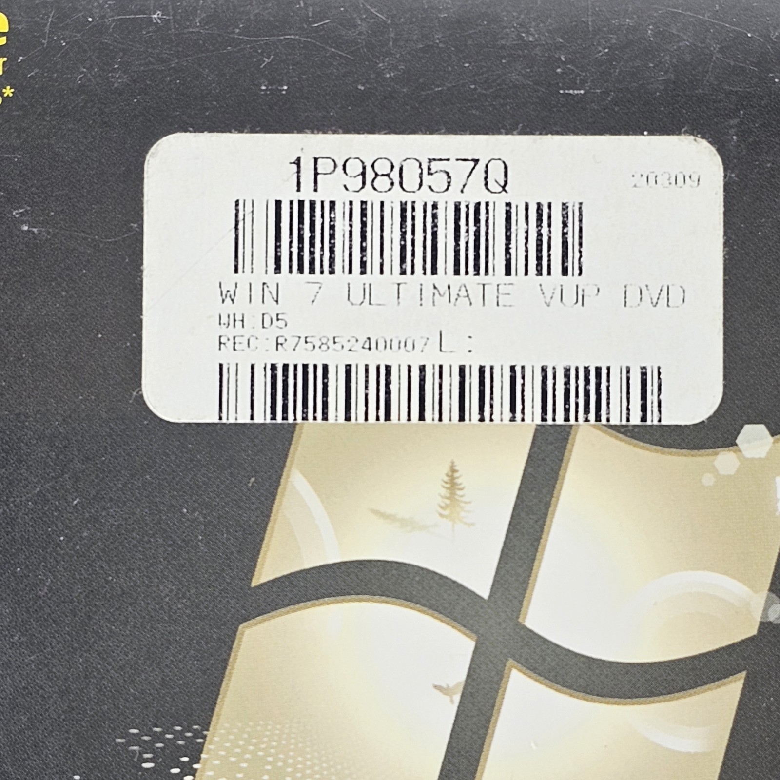 Microsoft Windows 7 Ultimate Upgrade For Windows 32/64 bit discs NEW SEALED BOX