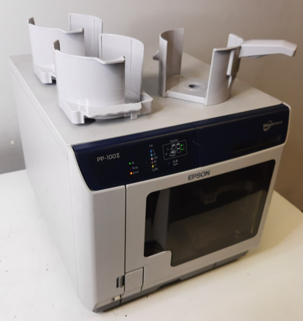 Epson PP-100II Disc Producer N181A With Stackers -No Media Drives – Power Tested