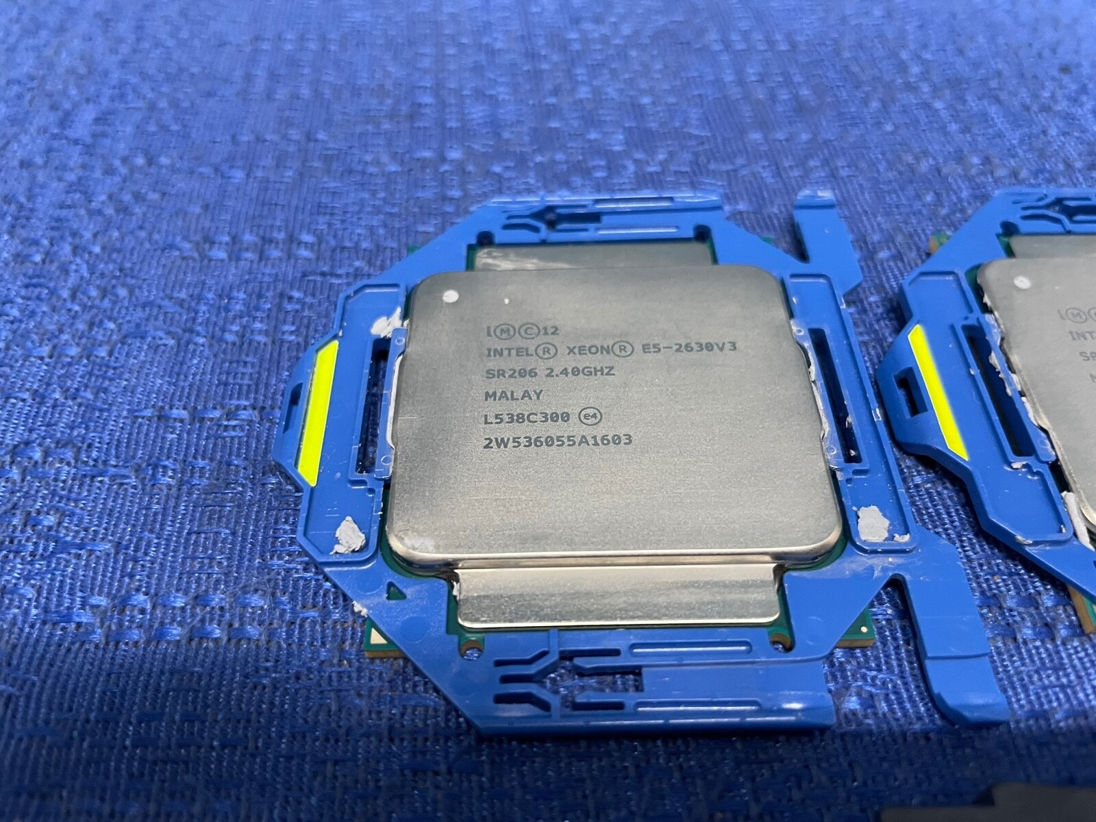 Lot of 3 Intel Xeon E5-2630 v3 Processor SR206 2.40GHz L538C193
