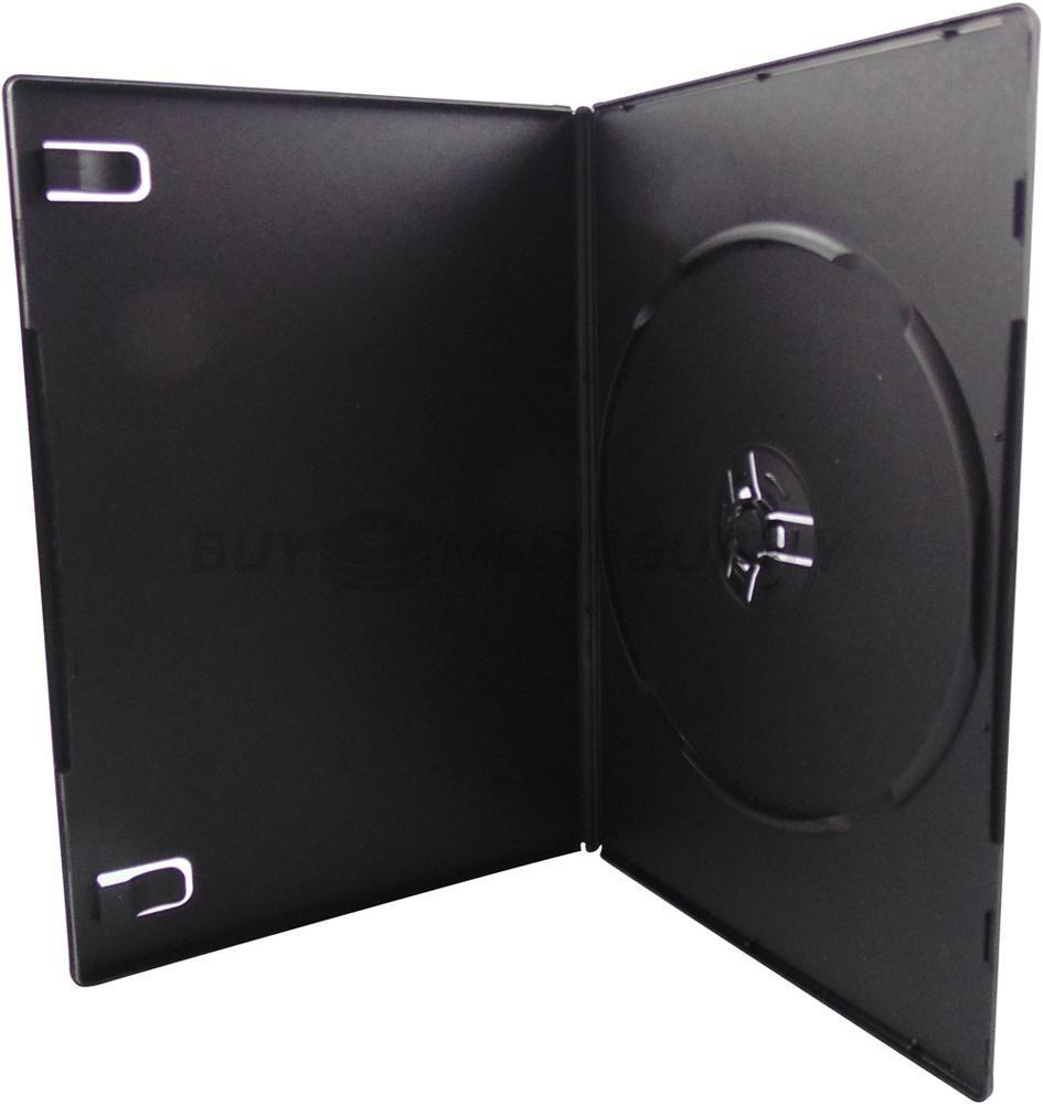 7mm Slimline Black 1 Disc DVD Case Lot