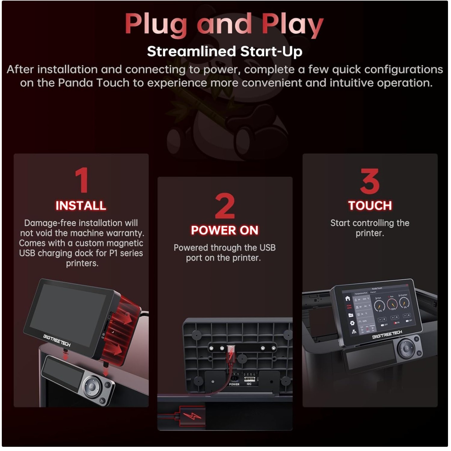 Bigtreetech Panda Touch V1.0 – Wireless Connectivity
