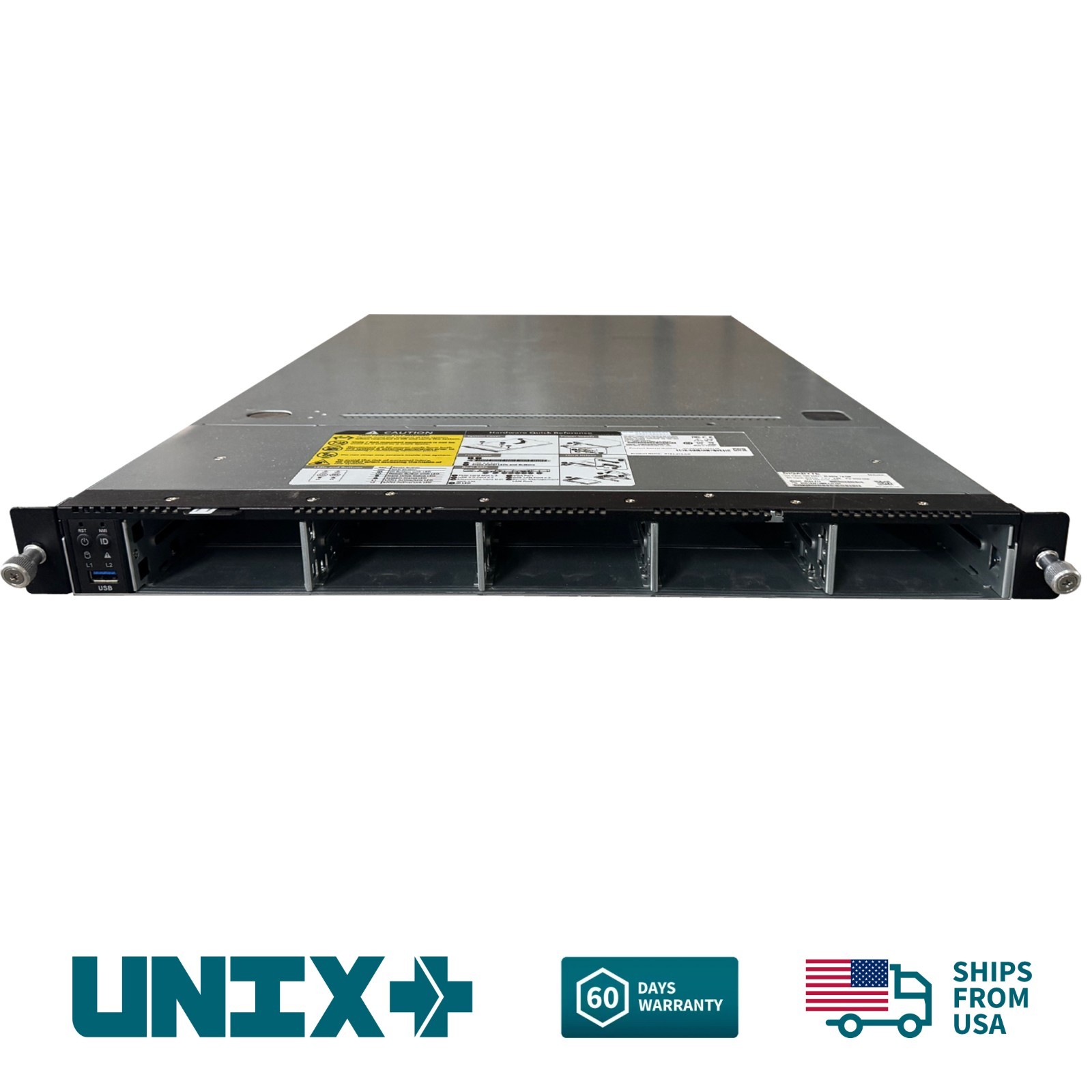 1U AMD EPYC 7642 48-Core DDR4 SP3 10-Bay SFF 128GB RAM 2x 960GB U.2 NVMe