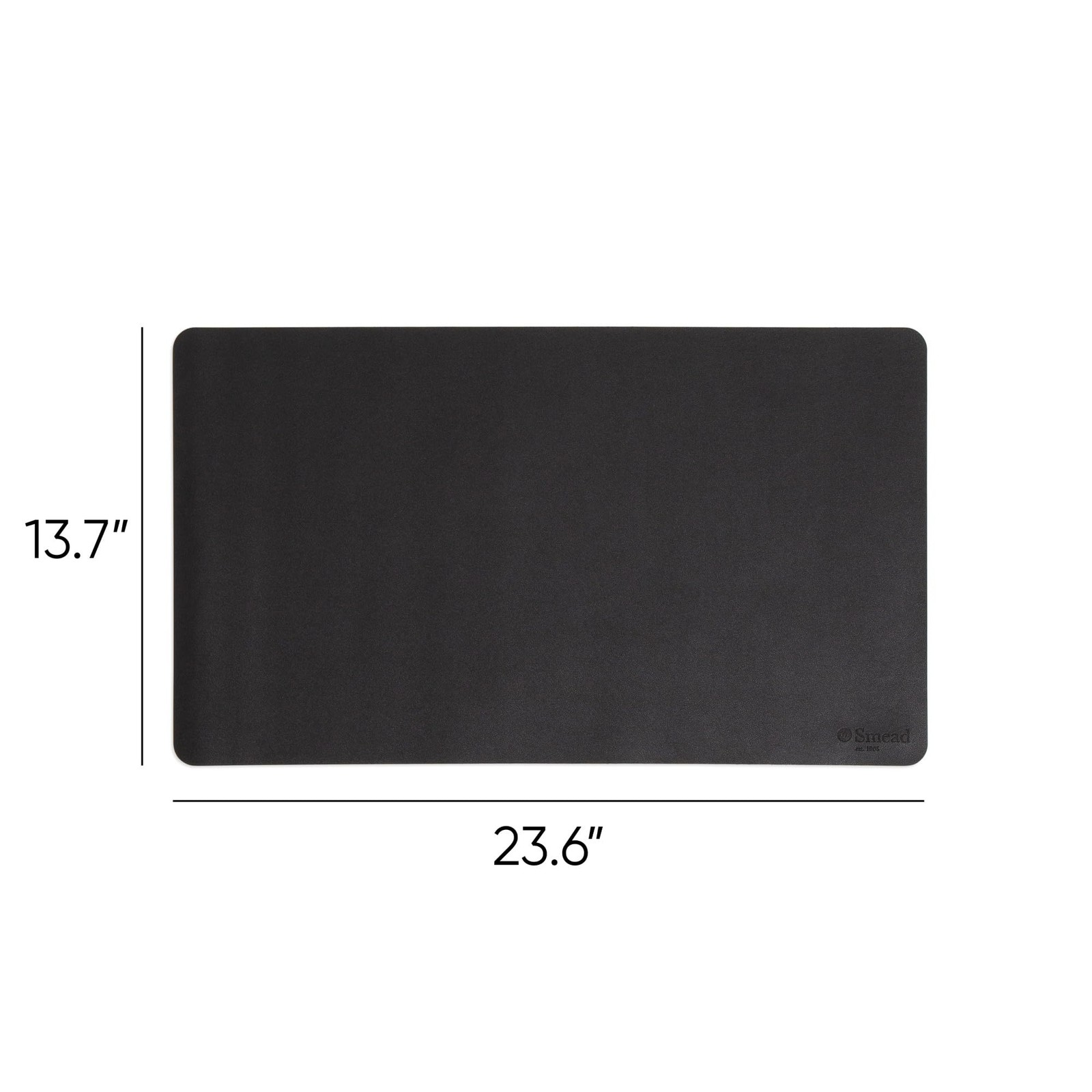 Desk Pad, Vegan Leather Desk Mat with Non-Slip Faux Suede Backing, Perfect De…