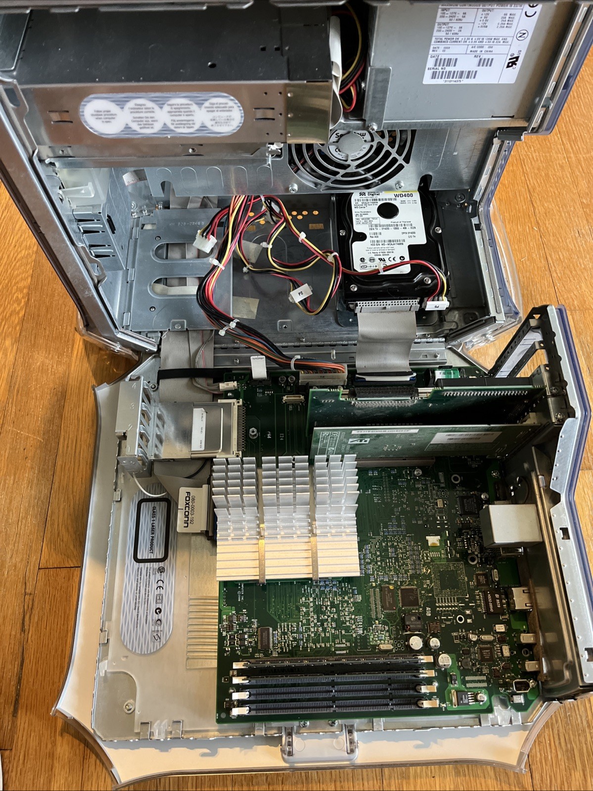 Apple Power Mac G4 500 MHz Graphite Rage 128 640GB RAM 40GB HD OS X 10.4.11/9.22