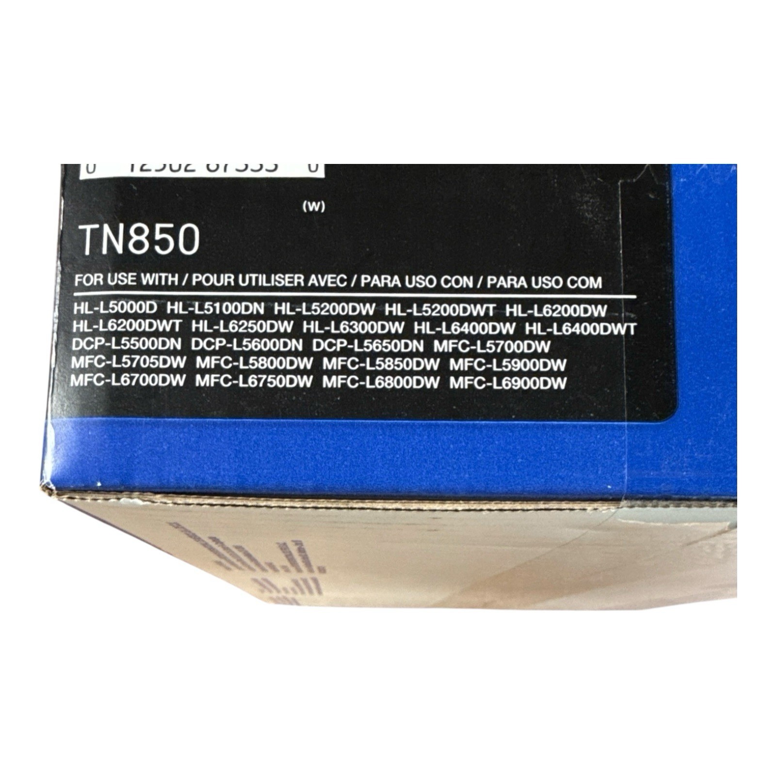 Brother Tn850 Black High-Yield Toner. 8000 Page Yeid