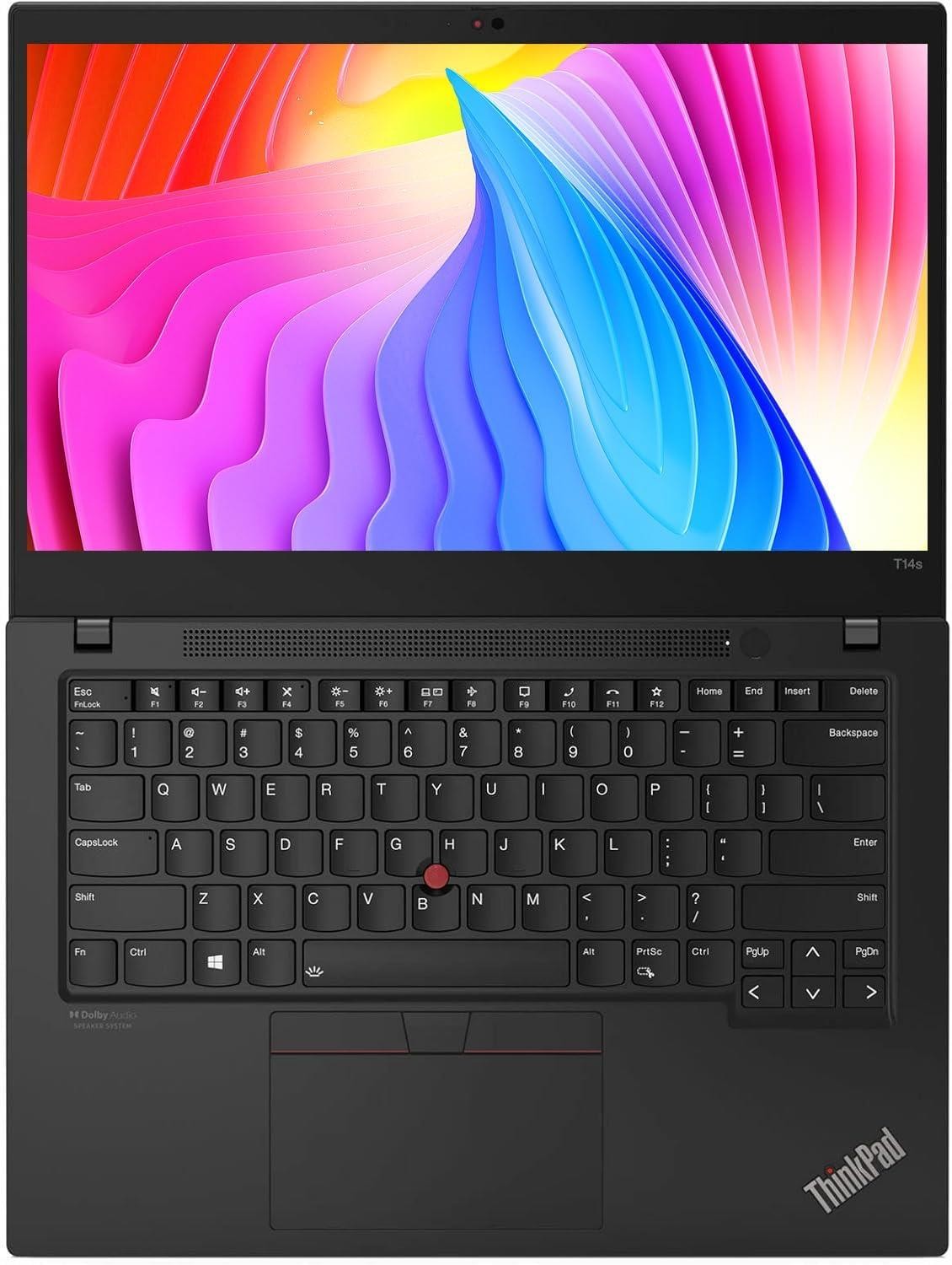 Lenovo T14s Gen 2i 14″ i7-1185G7 32GB RAM 512GB SSD UHD GT2 Black Very Good