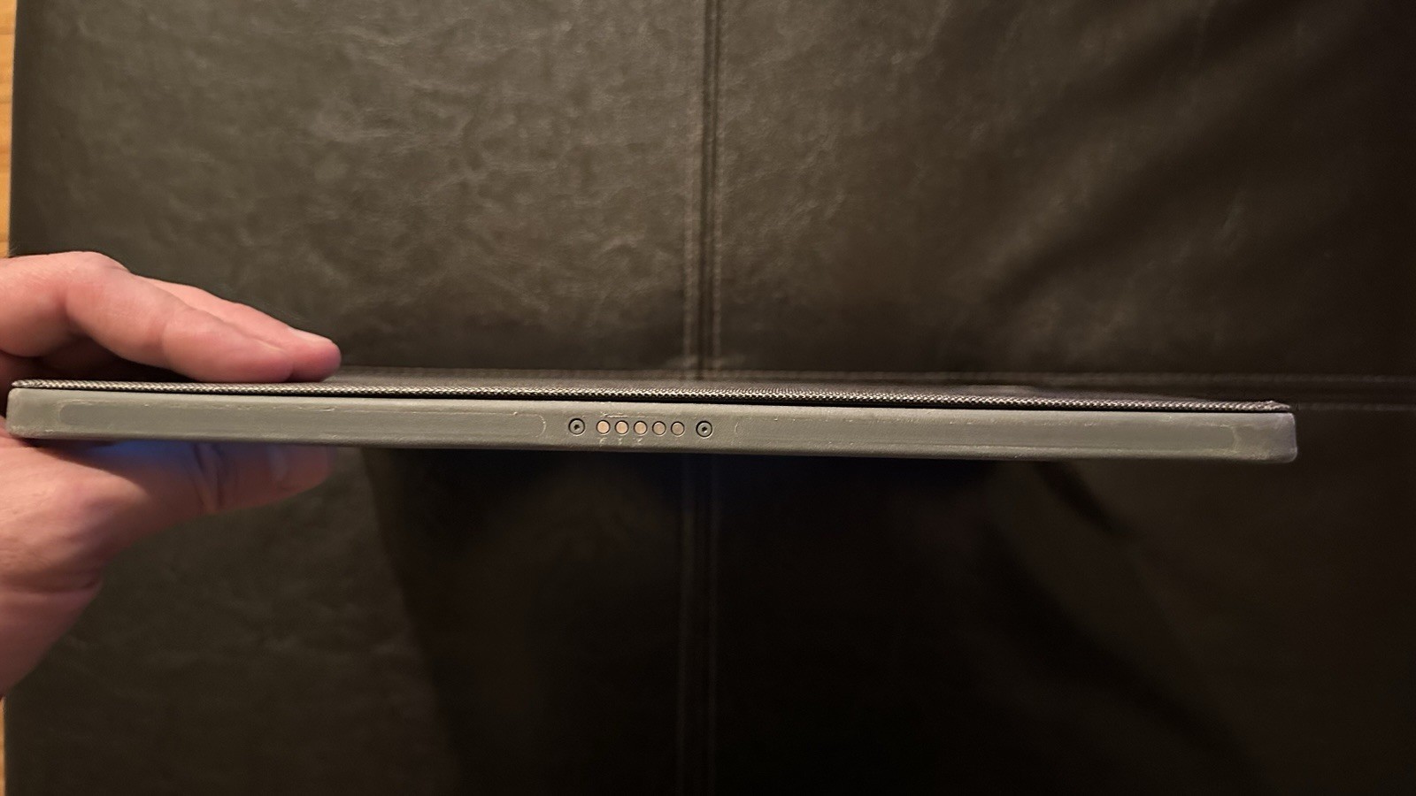 Combo Touch Logitech iPad Pro 12.9 Inch 5th Generation case with keyboard.