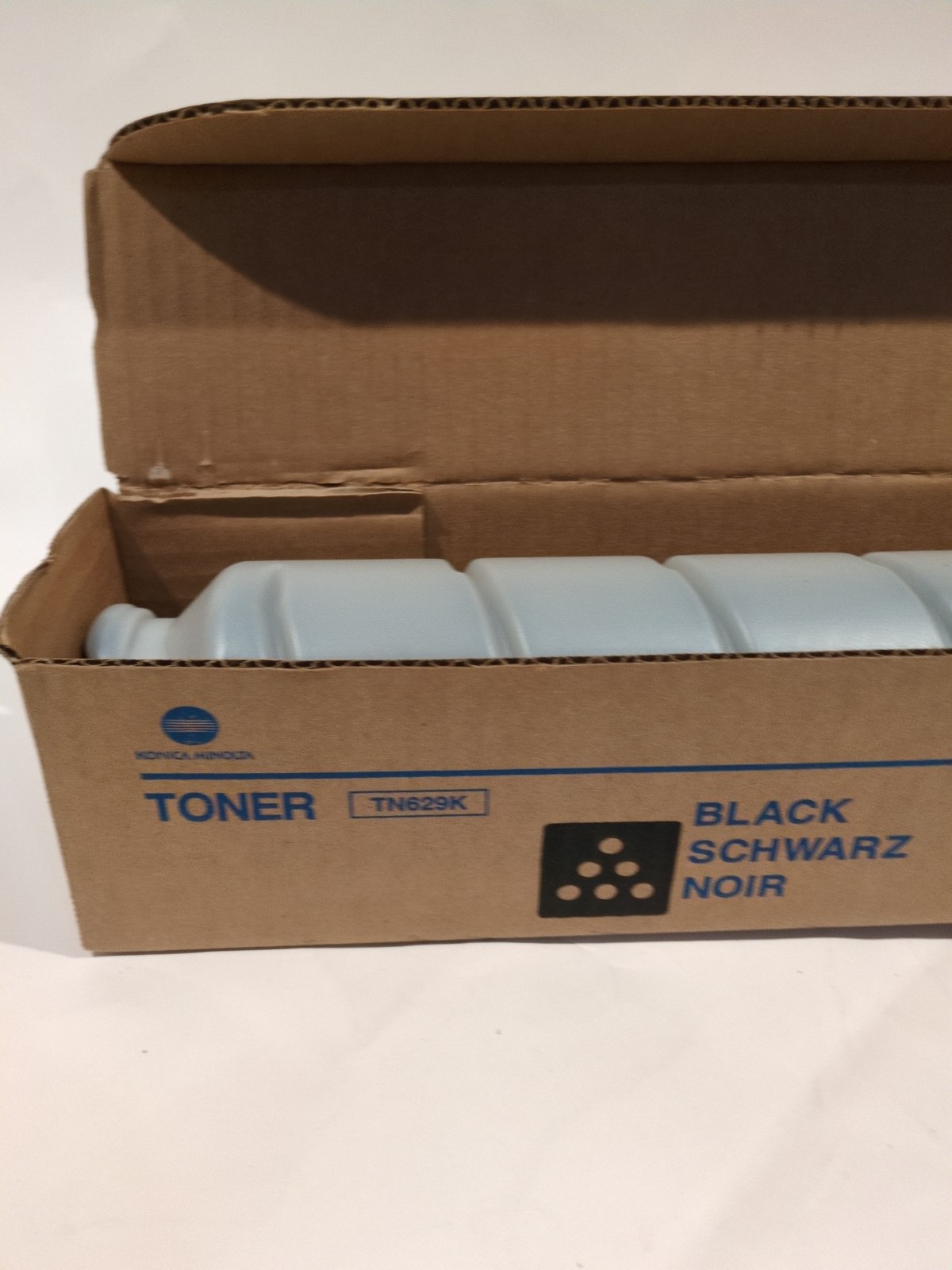 Genuine Konica Minolta TN629K (AD3H13Z) Black Toner Cartridge – Open Box