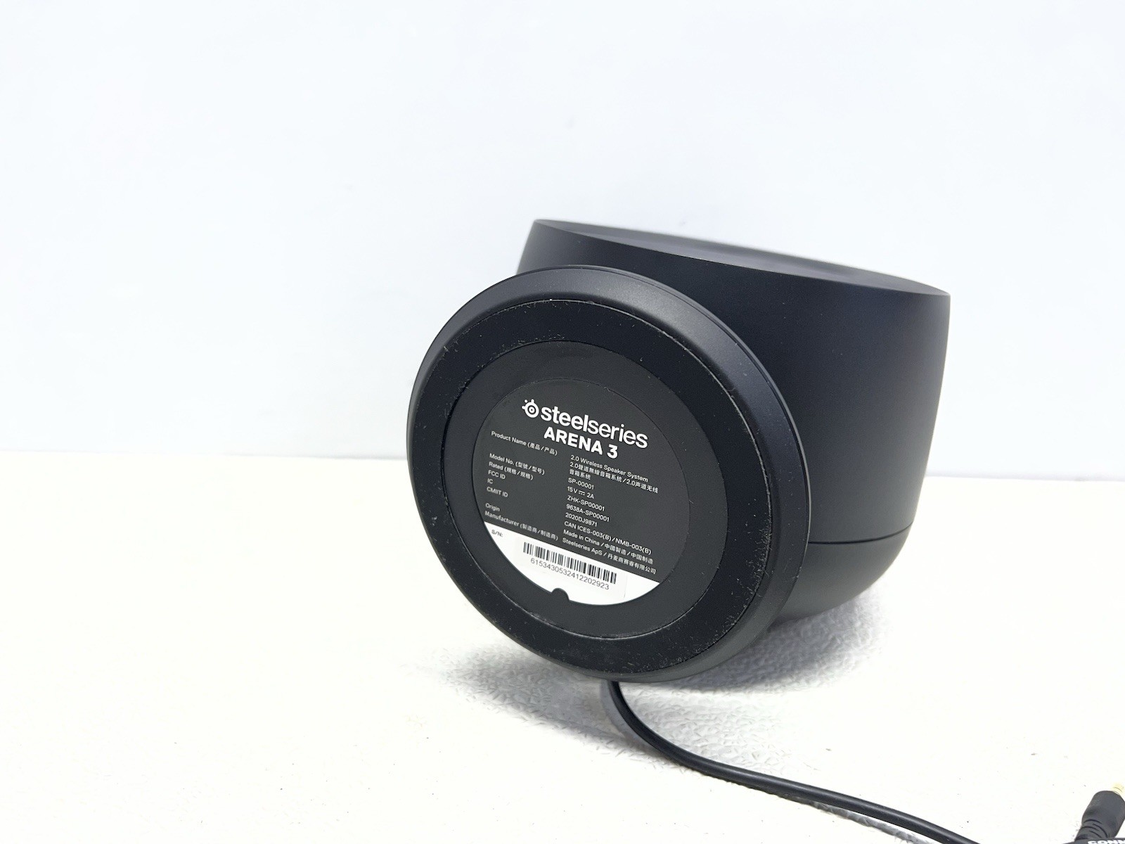 SteelSeries – Arena 3 Bluetooth Gaming Speakers with Polished 4″ Drivers – Black