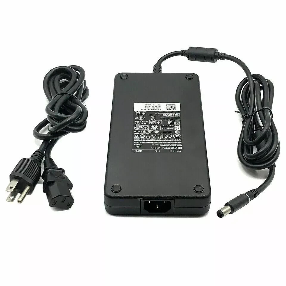 Genuine Dell Precision Alienware 17 R3 R4 R5 240W Laptop Adapter Charger 7.4mm