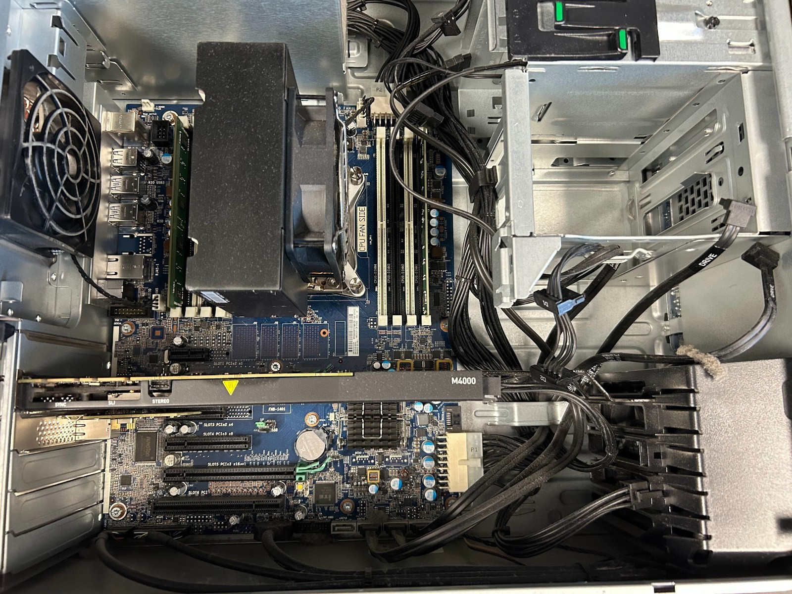 HP Z440 Workstation TWR w/ Xeon E5-1603 v3, 8GB RAM, QUADRO M4000, NO SSD/OS #95