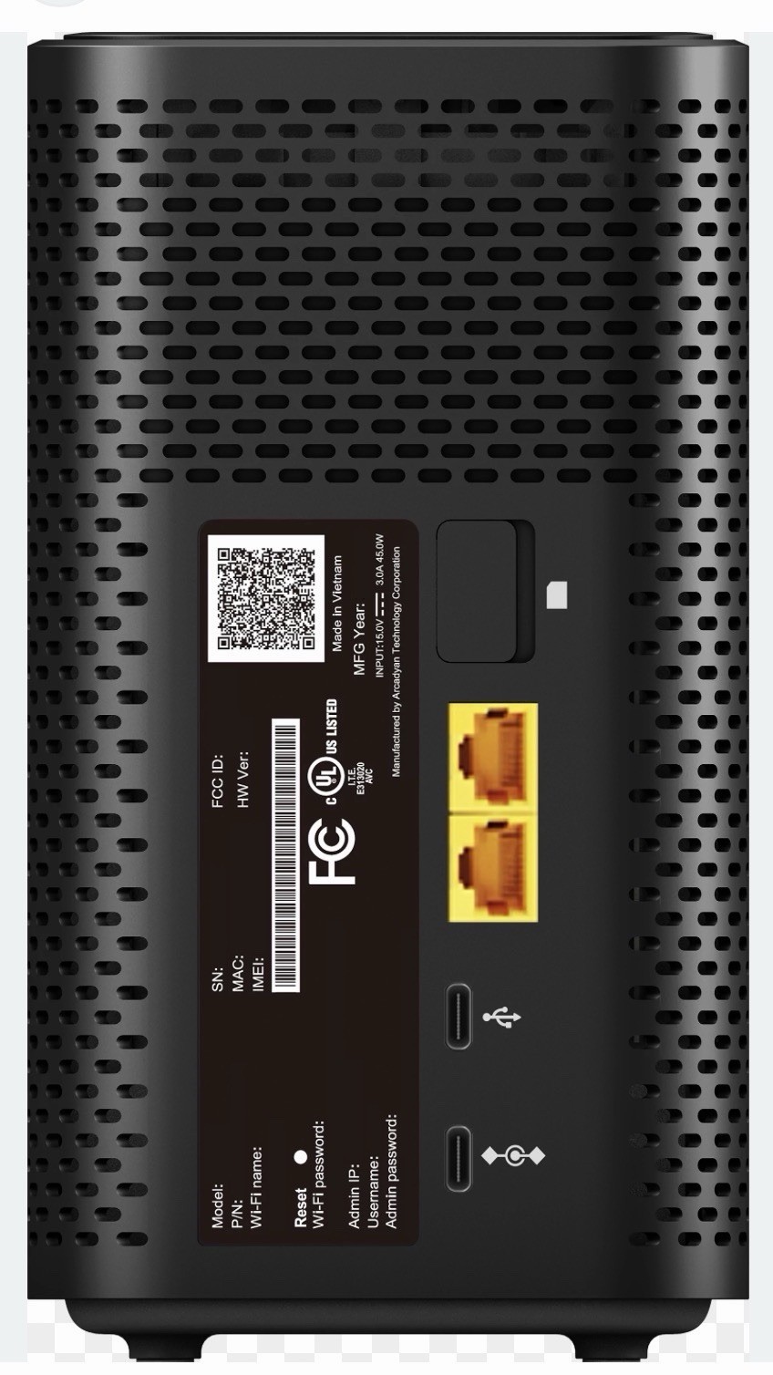 T-Mobile KVD21 5G Internet Gateway Wi‑Fi, 2 LAN Ports, Wireless Router