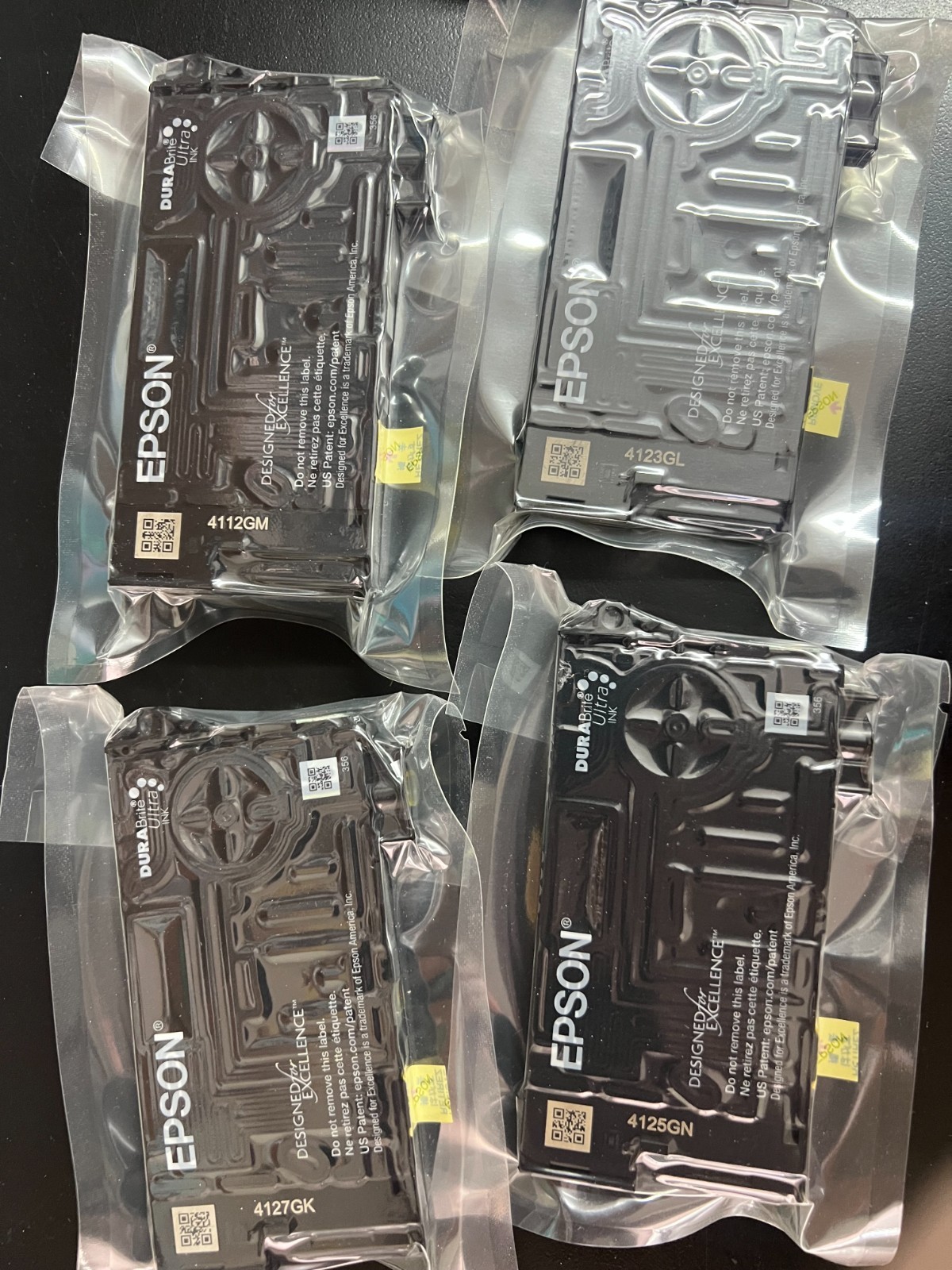 Epson 812XL Black & 812 Color Ink Cartridges T812XL-BCS Genuine 8869
