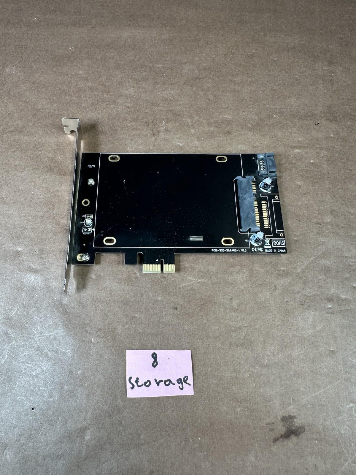 PCIE-SSD-SATA6G-1 V1.3 Ships Fast!