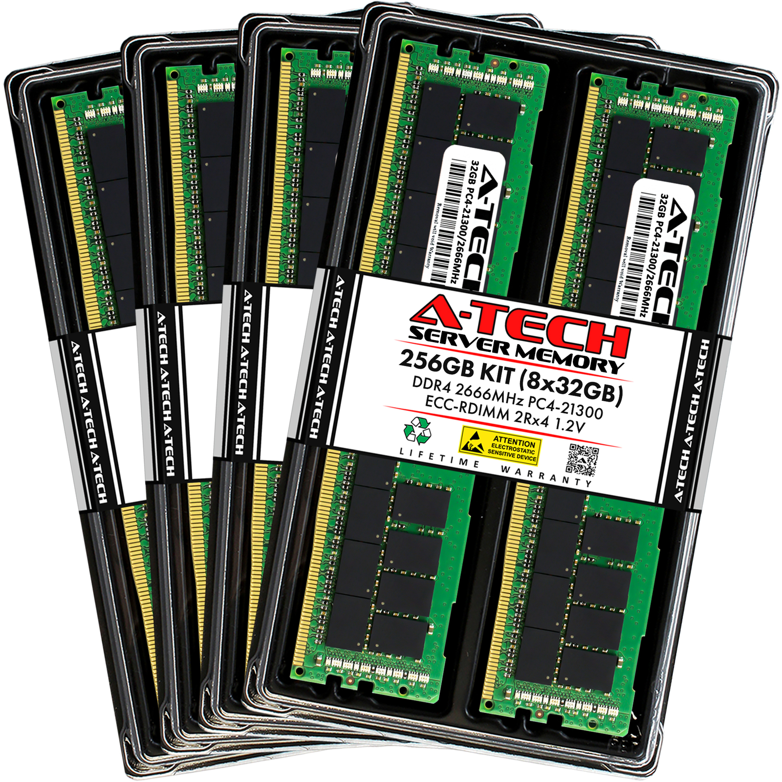 256GB 8x 32GB PC4-2666 RDIMM Supermicro 4028GR-TRT2 740GP-TNRBT Memory RAM