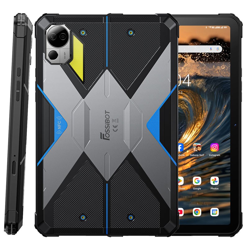 Unlock FOSSiBOT DT3 5G Rugged Tablet Smartphone Android 15 Outdoor Camping Light