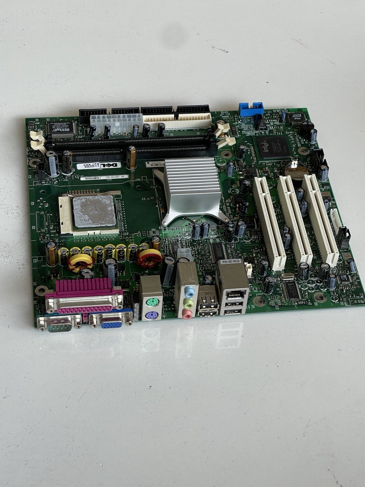Dell Dimension 2400 3000 Socket 478 Motherboard w/ CPU DDR C2425 WF887 Untested