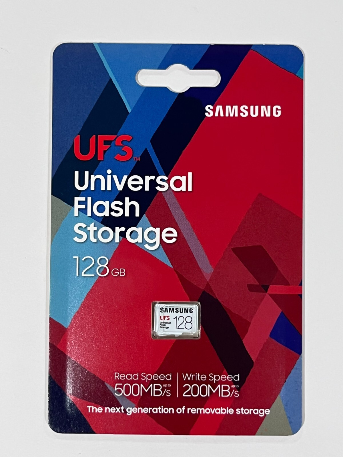 New SAMSUNG UFS 128GB 500MB/s 4K UHD Universal Flash Storage MB-FA128G/AM